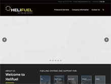 Tablet Screenshot of helifuel.no